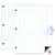 Magnetic Rectange Grid,Write&Wipe Magnet Sheet,Giant 24X31