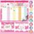 Magnetic Reward Chart for Kids, Behavior Chart Pad with 26 Chore Charts, 1440 Star Stickers, 81 Motivational Stickers, Unicorn Theme