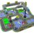 Magnetic Road Tiles Set with Pull-Back Cars,Magnet Building Blocks for Kids Ages 4-8 with Magnetic Ship & Traffic Lights,STEM Educational Preschool Learning Toys,Ideal Gift for Boys and Girls