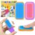 Magnetic Sensory Fidget Toys – Frozen Peak & Flow Wave Style Silicone Sliders for Anxiety Relief, Autism & Office Focus, Travel Desk Must-Have for Adults & Kids