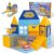 Magnetic Tiles for Kids Ages 3-8, 2-in-1 Travel Magnetic Building Blocks with Jett & Donnie Transforming Toys, STEM Educational Construction Set, Creative Learning Magnet Tiles Toy for Boys Girls