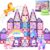 Magnetic Tiles Unicorn Toys for Girls Kids, Princess Magnetic Blocks Castle