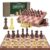 Magnetic Travel Chess Set for Kids and Adults. Portable 12″ x 12″ Chess Board Game for Beginner & Advance Players. Chess Sets for Adults with 2 Extra Queens & 2 Storage Bags for Chess Pieces.