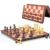 Magnetic Travel Chess Set with Storage Box – Folding Wooden-Style Chess Board, 8″ Portable Pocket Mini Game for Adults & Kids, Gifts for Men Women (7.8IN)