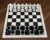 Magnetic Wall Chess Set with Removable Board, Magnetic Pieces & Wall Mount Kit