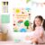 Magnetic Wall Decal Magnet Board for Kids Playroom Peel and Stick 2Pcs