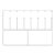 Magnetic Weekly Calendar for Fridge White Pet Magnet Planning Board