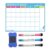 Magnetic Weekly Monthly Planner Calendar Refrigerator Message Board