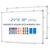 Magnetic White Board Dry Erase Board for Wall 24″ x18 (2pcs) Aluminum Frame Magnet White Board for Home, School, Office, Kitchen