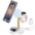 Magnetic Wireless Charger for Samsung, 3 in 1 Super Fast Charging Station Compatible with MagSafe, Phone Charger Stand for Samsung Galaxy S26 Ultra S25 Z Fold/Flip 7, Watch Ultra 8 7 6, Buds 4/3 Pro
