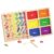 Magnetic Wooden Fishing Game for Toddlers 3-5, Montessori Alphabet & Number Learning Toy with 36 Fish & 2 Poles, Double-Sided Puzzle for Letter & Color Matching, Preschool Toys for Kids 4 Years Old