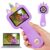Magnifying Glass, 2.4″ Microscope for Kids, 600X-4800X Handheld Digital Miniscope, Portable Pocket Magnification Microscope | Education Toys for Age 3 4 5 6 7 8 9 10 Girls Boys, Purple