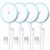 MagSafe Charger 4 Pack 15W Magnetic Wireless Charger Fast Charging Pad for iPhone 17-12 Series & AirPods with Dual Ports