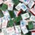 Mahjong Set,4-Layer Acrylic American Mahjong Set with 160 Tiles,4 Dice