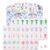 Mahjong Tile Set, Engraved Portable American Travel Mahjong Game Set