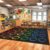 MAISONRINA Large Classroom Rugs Elementary with Colorful Circle 13’x7’7”, Classroom Rug for Preschool Nursery Daycare, Educational Kids Carpet for Kindergarten, Seats 24