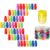 Maitys 50 Pcs Colorful Pencil Top Erasers Cap Erasers and Pencil Sharpener with Random Colors for Students Teachers School Office