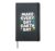 Make Every Day Earth Day Eco-Friendly Message Hardcover Journal, Black