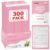 Makeup Remover Wipes 300 Count, Individually Wrapped & Hypoallergenic