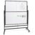 MAKUANG 72″x60″ Rolling Magnetic Dry Erase Whiteboard Adjustable Stand