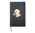 Maltese Having Tea Maltipoo – Funny Dog Mom Dad Hardcover Journal, Black
