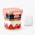 Mamalovey Snack Container with Reusable Ice Pack, Airtight Snack Box for Fruit, Yogurt, Cheese & Meal Prep, Leakproof Food Storage Container for Lunch, Travel & Picnic（200ml Pink）