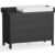 MAMAZING Keeva 6-Drawer Dresser with Changing Pad, Safety Anti-Tip Structure & Adjustable Feet, Wood Dressers with Wipeable Surface, Black Dresser for Bedroom, Kids & Nursery Storage Chest