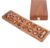 Mancala Board Game with Real Natural Stones – Folding Wooden Travel Set | Solid Beech Wood | 80 Unique Stones (48 + 32 Extra) | Classic Strategy Game for Kids & Adults (9.5 Inch)