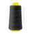 Mandala Crafts 1mm Black Waxed Twine for Rope Whipping with Needle, 164 YDs