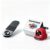 MANGOGO Smart Car Dashboard Robot Ornament, Bundle with Foldable Solar Panel Powered Base (Red, Racing Sets)