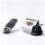 MANGOGO Smart Car Dashboard Robot Ornament, Bundle with Foldable Solar Panel Powered Base (Black, Racing Sets)