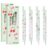 Mangpung 8Pcs Coquette Pink Cherry Mechanical Pencils Cute 0.5mm Mechanical Pencil Kawaii Pencils School Pencil for Students Women Office School Suppies
