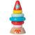 Manhattan Toy Stacker Rocket Baby and Toddler 7 Piece Magnetic Wooden Stacking Toy Set