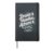 Manifestation Vision Board Goal Setting Dream Big Visualize Hardcover Journal, Black