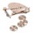 Manual Drafting Pen Set with Interchangeable Decorative, Metal Tool for Technical Sketching and Border Detail Work Ruling Pen Interchangeable Wheel Drafting Tool