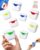 Manual Pencil Sharpener, 2026 New Dual Holes Colored Twist-N-Sharp for Kids