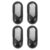 Manual Pencil Sharpener with Board Holder 4pcs for Charcoal Nibs