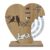 Manual Rotating Annual Calendar Desktop Ornament Wooden Hand Operated Calendar Elegant Design Easy to Use Desk Item Desk Permanent Ornament
