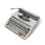 Manual Typewriter Portable Old Fashioned with Red Black Ribbon 30x30cm