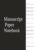 Manuscript Paper Notebook: Blank Sheet Music | 100 Pages | 8.27 x11.69 inches | Paperback | 12 Stave | For Musicians & Composers