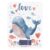 MAOBLYR Cute Cartoon Whale Food Kitchen Scale Digital Grams and Ounces
