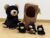 MaoGoLan Black Bear Stuffed Animal Family Set – 5 Piece Plush Toy with Tree Stump House, Ultra-Soft & Machine Washable, for Kids Bedtime Play and Nursery Decor