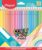 Maped Color’Peps Pastel – Case of 24 FSC Wood Coloured Pencils, Soft and Vibrant Tones, Ergonomic Triangular Design for Comfort, Eco Pencils