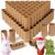 MAPVOLUT 120-Pack Brown Cardboard Tubes for Crafts (1.5×3.4 Inch) | Bulk Kraft Paper Rolls for DIY, Art Supplies, Handicraft Projects & Holiday Decor – Crush Resistant