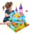 Marble Run Toy Building Sets, 86Pcs Castle Building Blocks for Age 3+, Marbles Track Building Toys, Large Building Bricks Race Track STEM Educational Toys for Toddler Boy Girl Birthday Toys Gifts