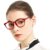 MARE AZZURO Reading Glasses Women 3.0 Stylish Reader Round Readers +3.00 with Spring Hinge