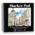 Marker Pad 8.3 x 8.9 Inch Sketchbook for Alcohol Markers Smooth Drawing Paper Regular Cover Art Pad for Illustration Ink Pens Gel Pens Calligraphy and Travel Sketching