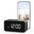 MarPanCam 2K WiFi Clock Camera, 2.4G/5G Dual-Band WiFi, Motion Detection, 130° Wide Angle, APP Alerts, Ideal for Home Security, Office, Nanny & Baby Monitor
