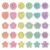 Marspark 120 Pcs Anxiety Sensory Stickers Textured Sensory Strips Deep Breathing Multiple Anxiety Calm Stickers Adhesive Tactile Fidget Tool for Adults Relief Star Party Favors, 20 Styles