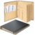 Marspark 3 Rings in Case I Die Binder Important Document Organizer with Labels, Life Pockets Organizer Expanding File Folder for Family Papers, Letters, Birth Certificates, Photos, Passports(Black)
